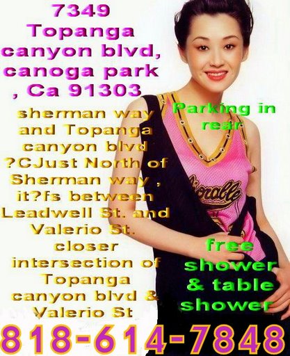 J1 {{ 7349 Topanga Cyn }}Intersection of Valerio and Topanga Cyn}}818- (614-7848 )}}}}J1{{{{{{{Topan